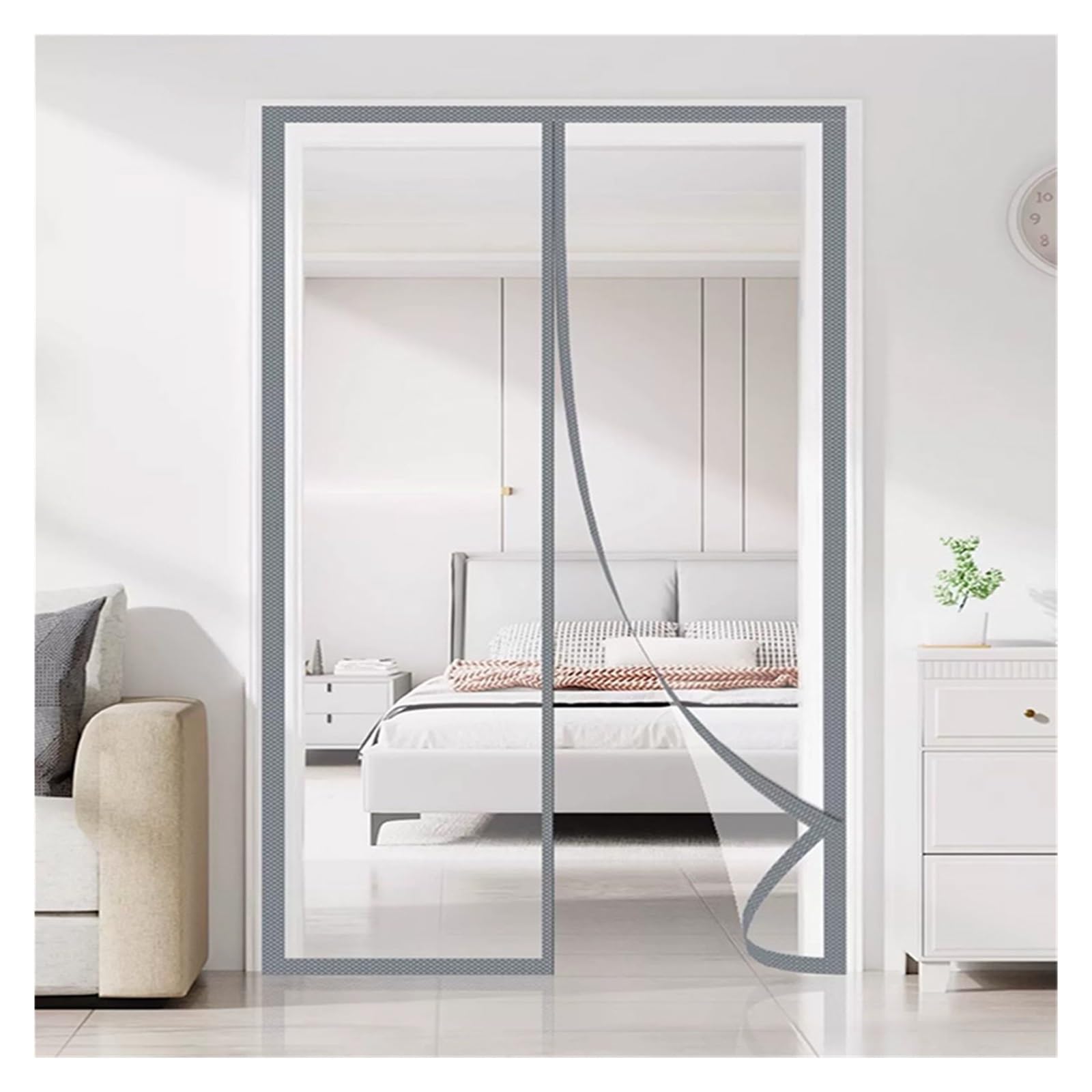 Door Fly Screen Door Curtain, Partition, Windshield, Transparent Soft Plastic, Warm and Windproof in Winter