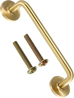 TEHAUX Double Hole Handle Furniture Pulls Cabinet Handle Dresser Handles Kitchen Cupboard Handles Drawer Pulls Dresser Drawer Knobs Kitchen Cabinet Pulls Vintage Hand Made Brass