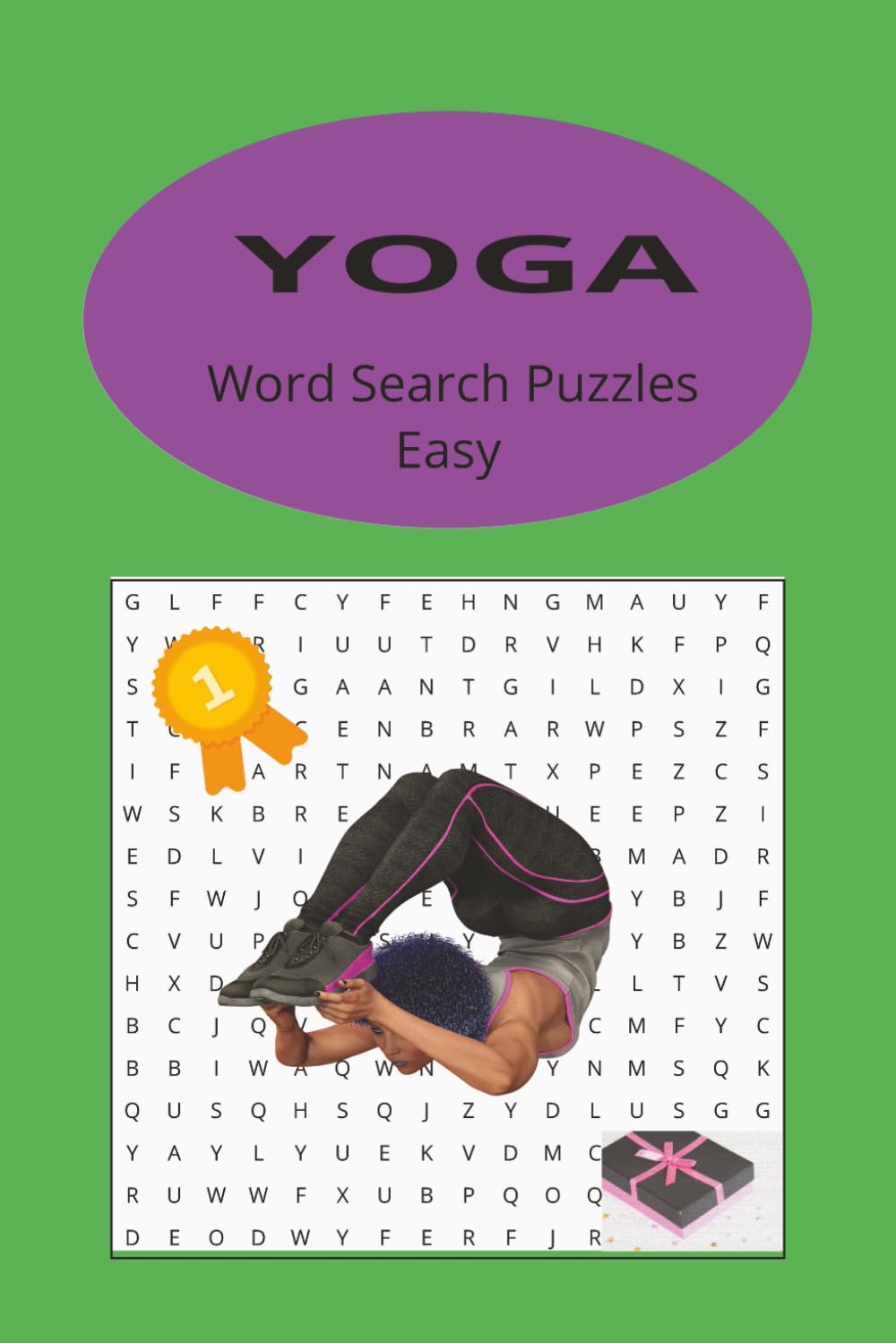 Yoga Word Search Puzzles Easy: Yoga word search puzzles with 400+ words - large print, great for gifting, vacation, road trips, expanding vocabulary and yoga related words.