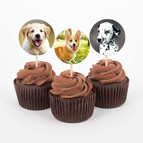 Miniatura 4 de Hohamn Calcomanías de perro de 1.5 pulgadas para profesores de niños, 500 calcomanías de perro para cachorros para niños pequeños, fiesta de