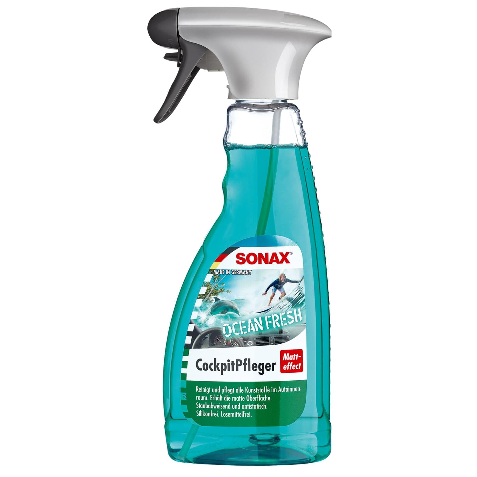 Sonax 364241 Cockpit Spray Matt Effect Ocean-Fresh, 500 ml