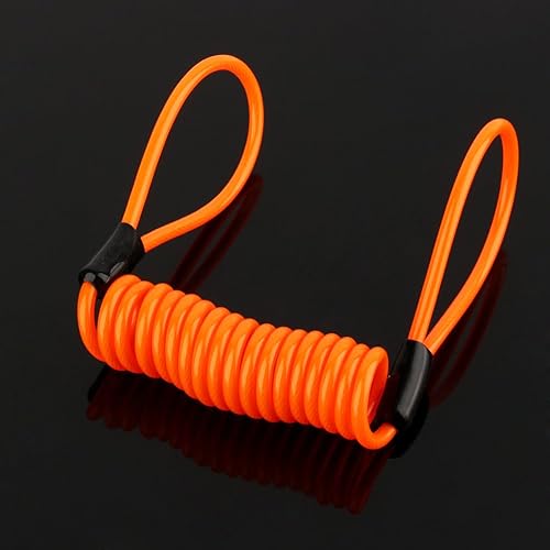 Miniatura 7 de Cable de recordatorio de motocicleta, cable de bobina de recordatorio de 3.9 ft, herramienta de cable de recordatorio de seguridad multiusos para