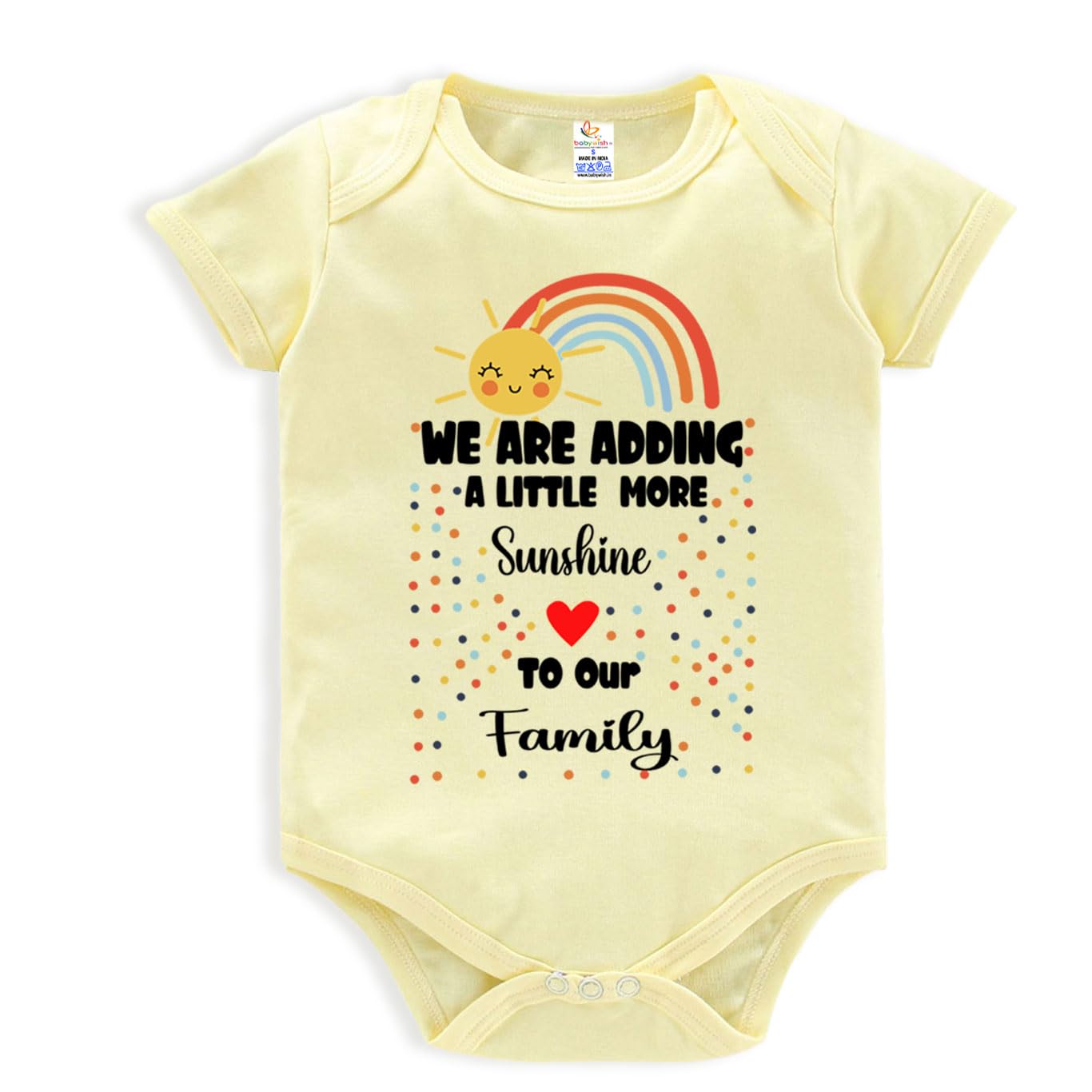 baby wish Pregnancy Announcement Bodysuit for Surprise pregnancy Reveal Baby Props For Family And Relatives- Adding A Litt... - Review, Price and Buying Guide