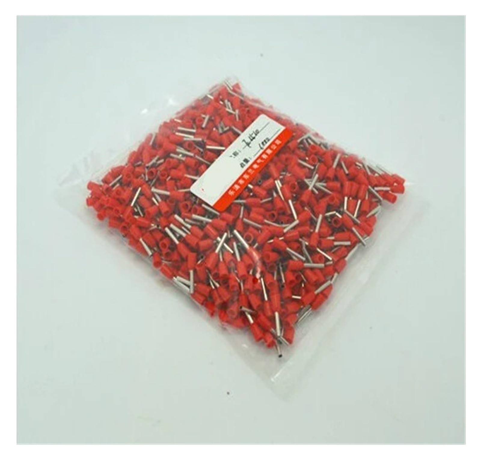 UYCUODLUY 1000pcs E7508 wire connector electrical terminals cable crimps wire ferrules For 0.5mm2, 22 AWG