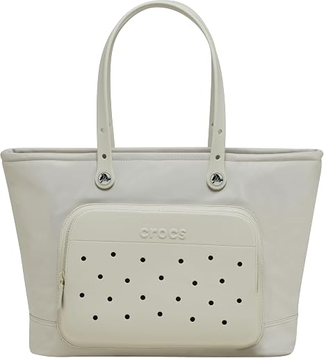 Amazon | Crocs ナイロントートバッグ、ジビッツチャームで 