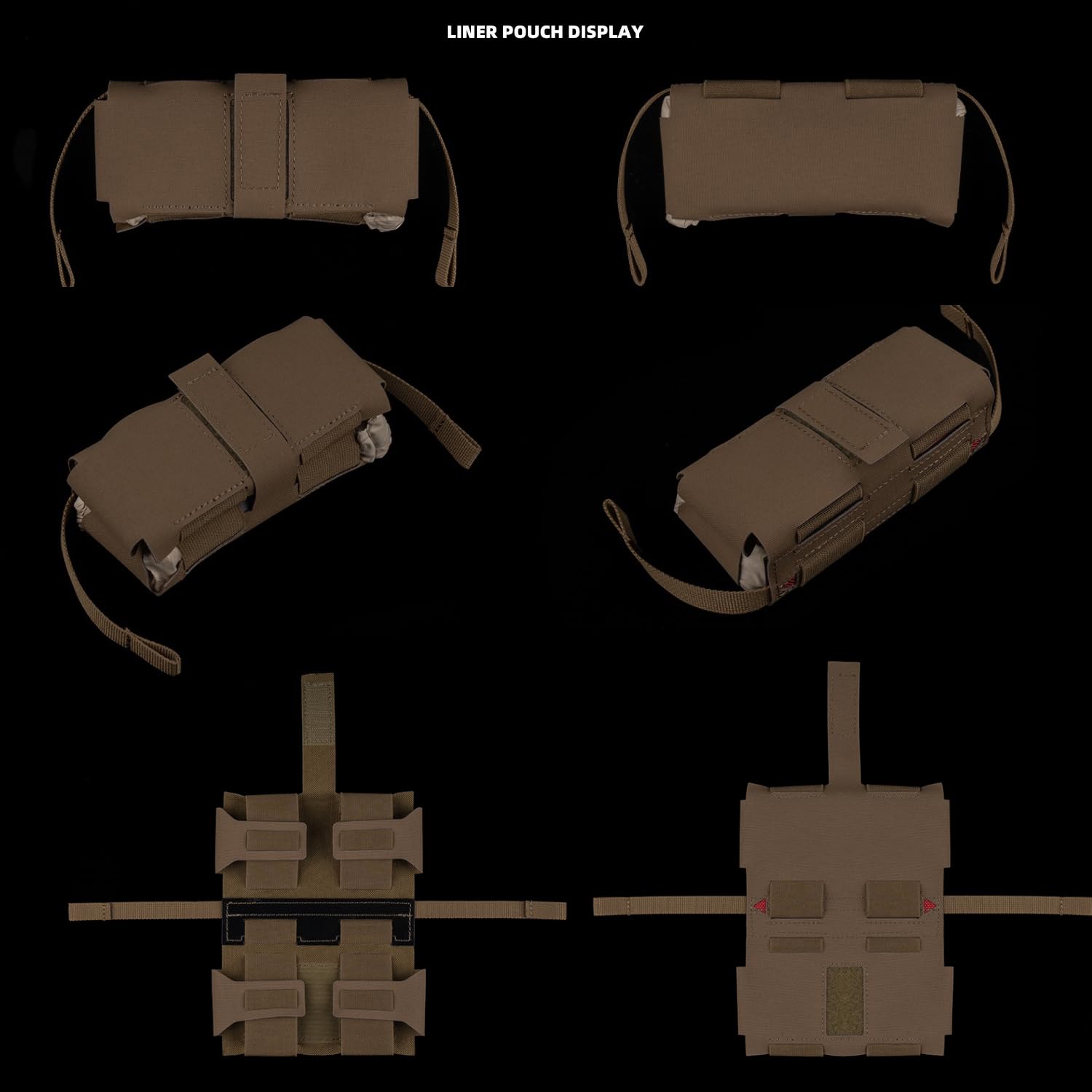 IFAK - Custodia compatta per trauma MOLLE, a sgancio rapido, per airsoft, cintura da combattimento