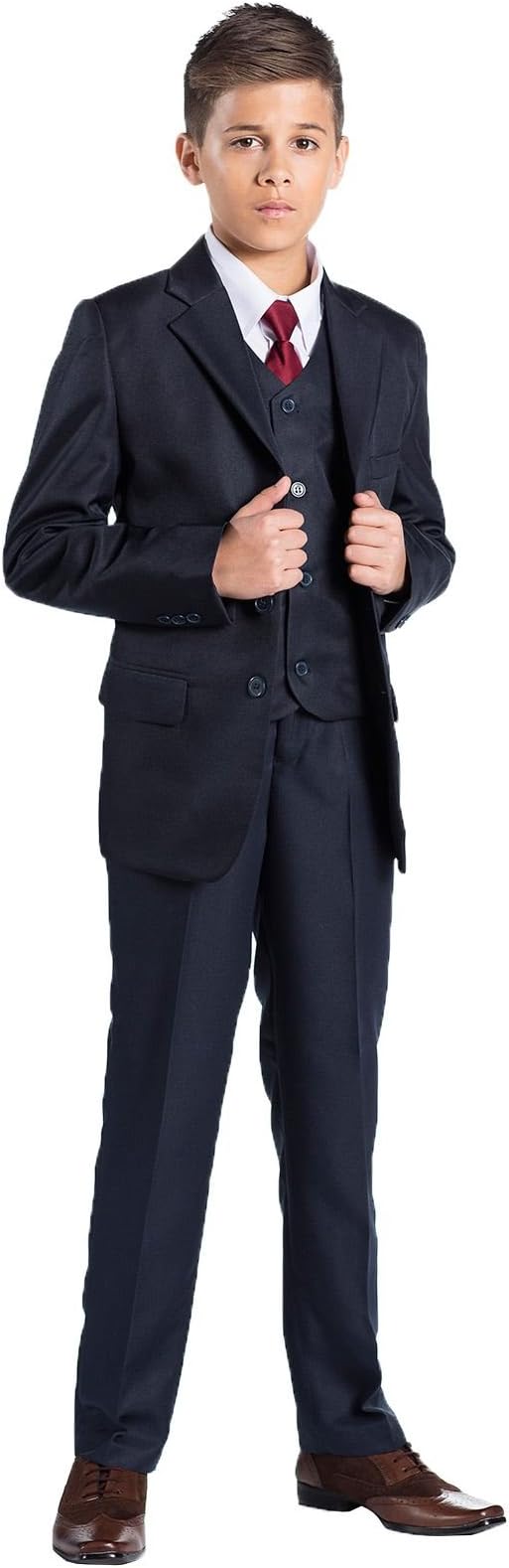 Shiny Penny, Boys Grey Suit, Boys Prom Suit, Page boy Suits, Boys Wedding Suit, 1-13 Years