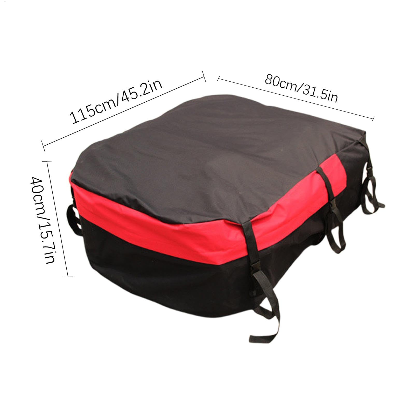 Wasserdichte Dachtasche, Outdoor-Reisebedarf, Dachgepäckbox, Auto-Topper-Gepäck, Reisezubehör Auto-Topper Gepäck mit Schnallenriemen für LKW, Outdoor-Reisezubehör