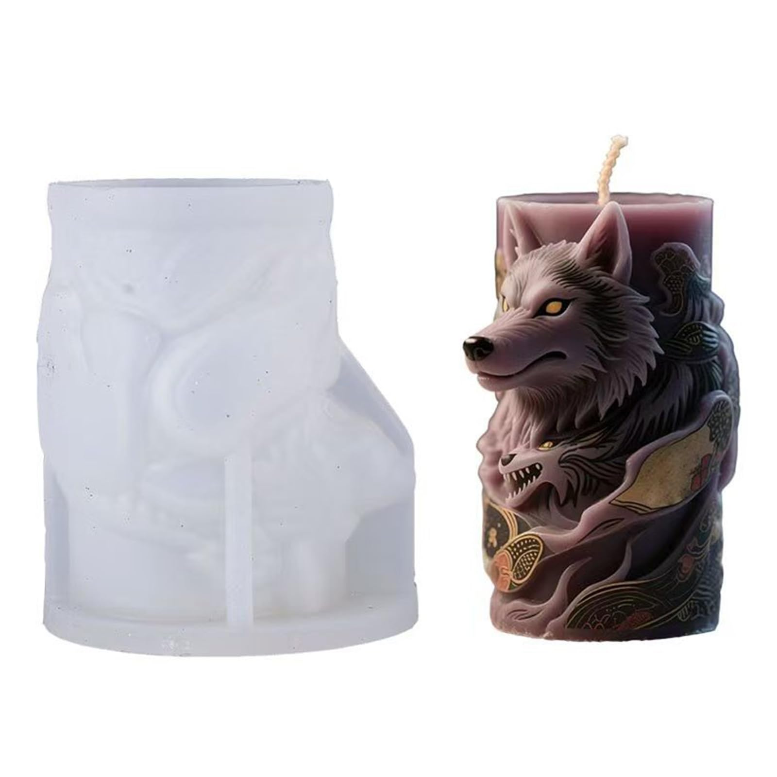 Wolf Silicone for Candlewax Creation and Soap Making Projects Silicone