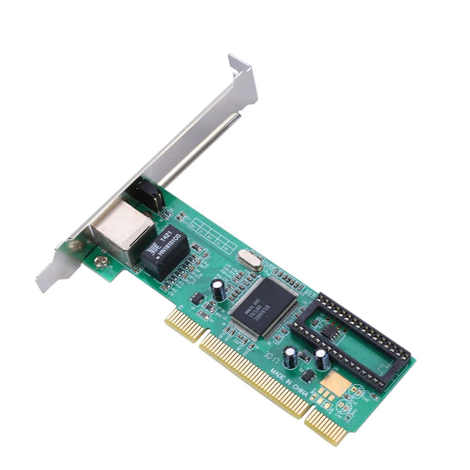 PCI Ethernet LAN Card – 10/100 Mbps Internal Network Adapter for Desktop PC – Wired Internet Connection Controller – Windows Compatible for Home & Office Use-image-13