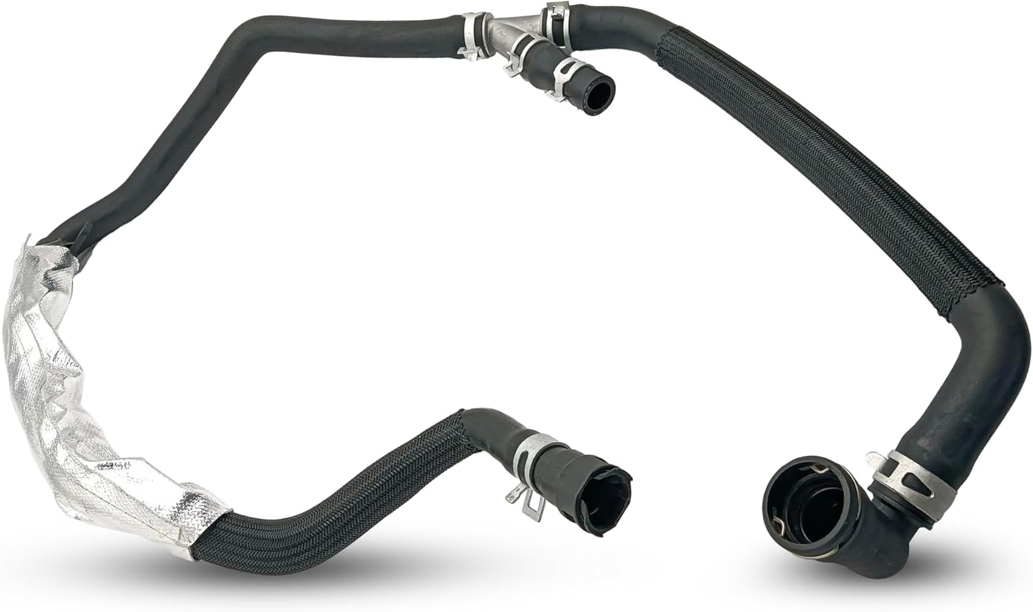 Engine Heater Hose Assembly Outlet 626-620 KH576 w/Clamps Compatible with Ford F-150 2011 2012 2013 2014 (V6 3.5L) BL3Z18472J