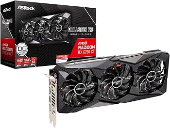 【訳有・ジャンク】ASRock Radeon RX6750XT 12GB OC ASRock Placa gráfica AMD Radeon RX 6750 XT Challenger Pro