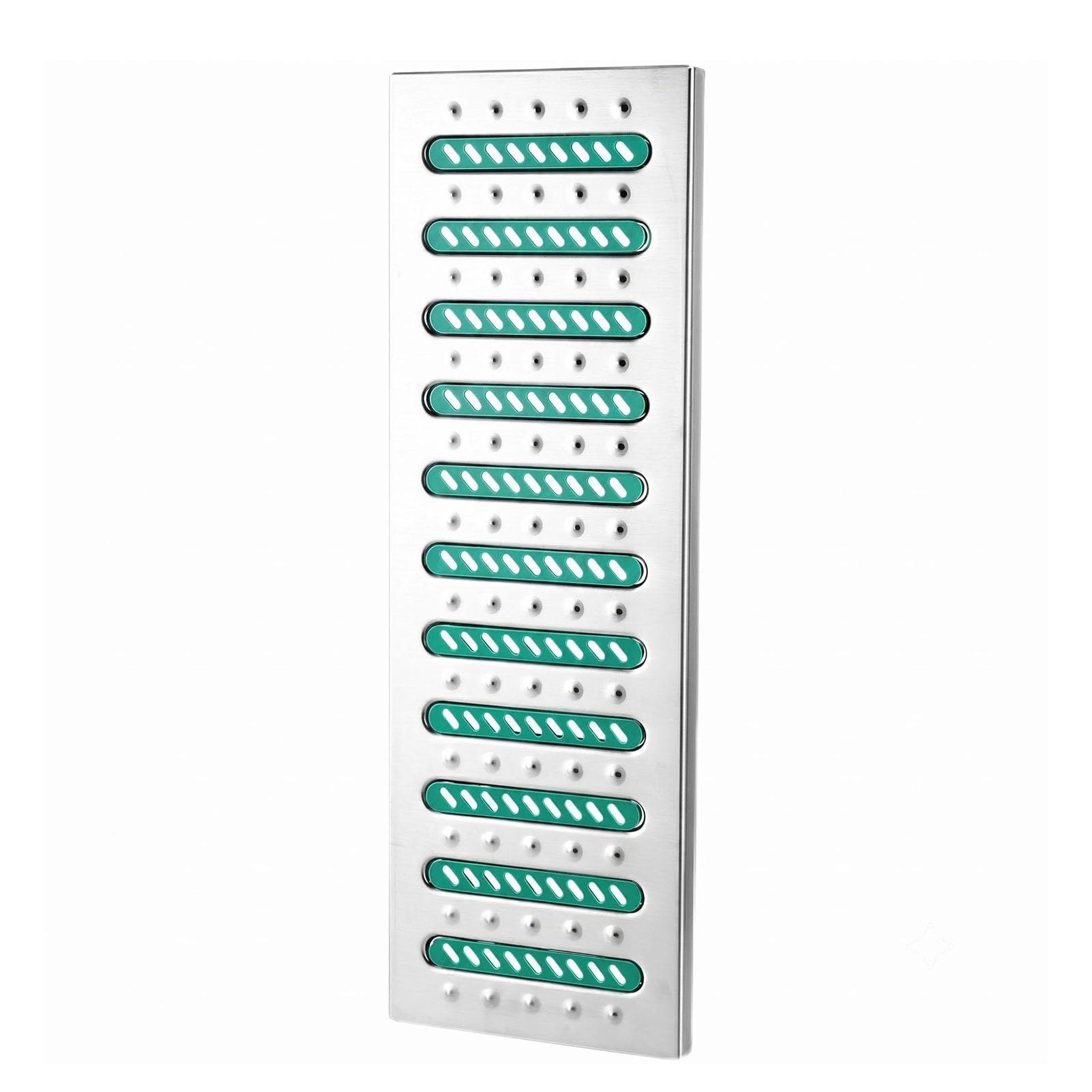 Grille d'évacuation caniveau en acier inox 304 durable de 1.5mm pour une finition moderne