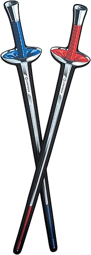 Liontouch - Láminas de esgrima deportivas, rojo y azul  para niños y niñas a partir de 3 años  Juguete de espuma para niños en diseño realista  Arma