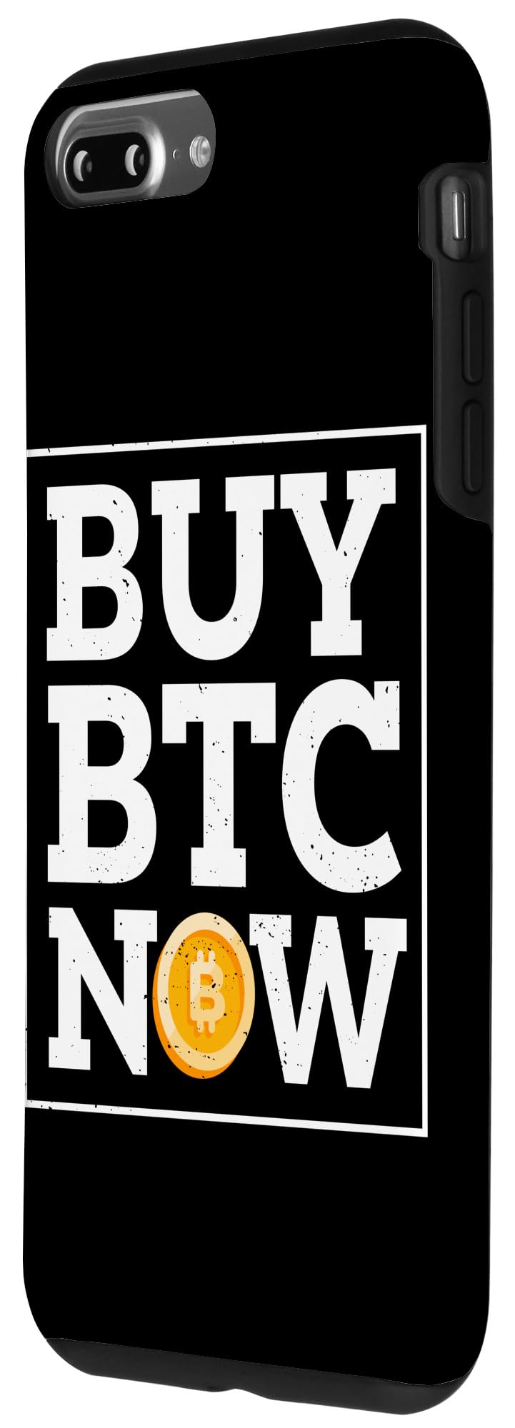 Coque pour iPhone 7 Plus/8 Plus Acheter BTC Now Drôle Bitcoin Citation :  Amazon.fr: High-Tech