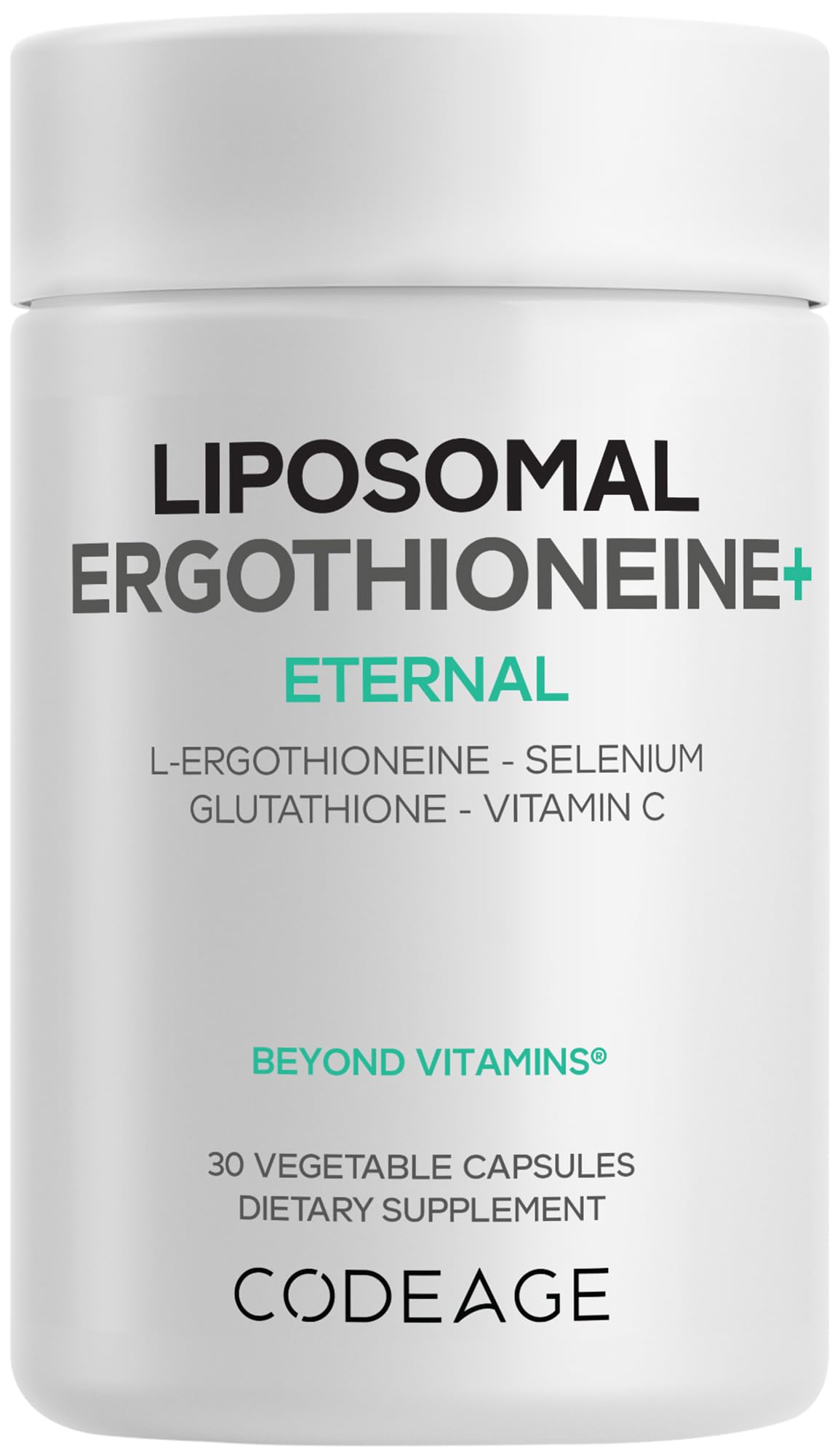 Amazon.com: Codeage Liposomal Ergothioneine+ Supplement - L-Ergothioneine, L-Glutathione, Vitamin C, Selenium, Phospholipid Complex - Healthy Aging & Antioxidant Amazon.com: Codeage Liposomal Ergothioneine+ Supplement - L-Ergothioneine, L-Glutathione, Vitamin C, Selenium, Phospholipid Complex - Healthy Aging & Antioxidant