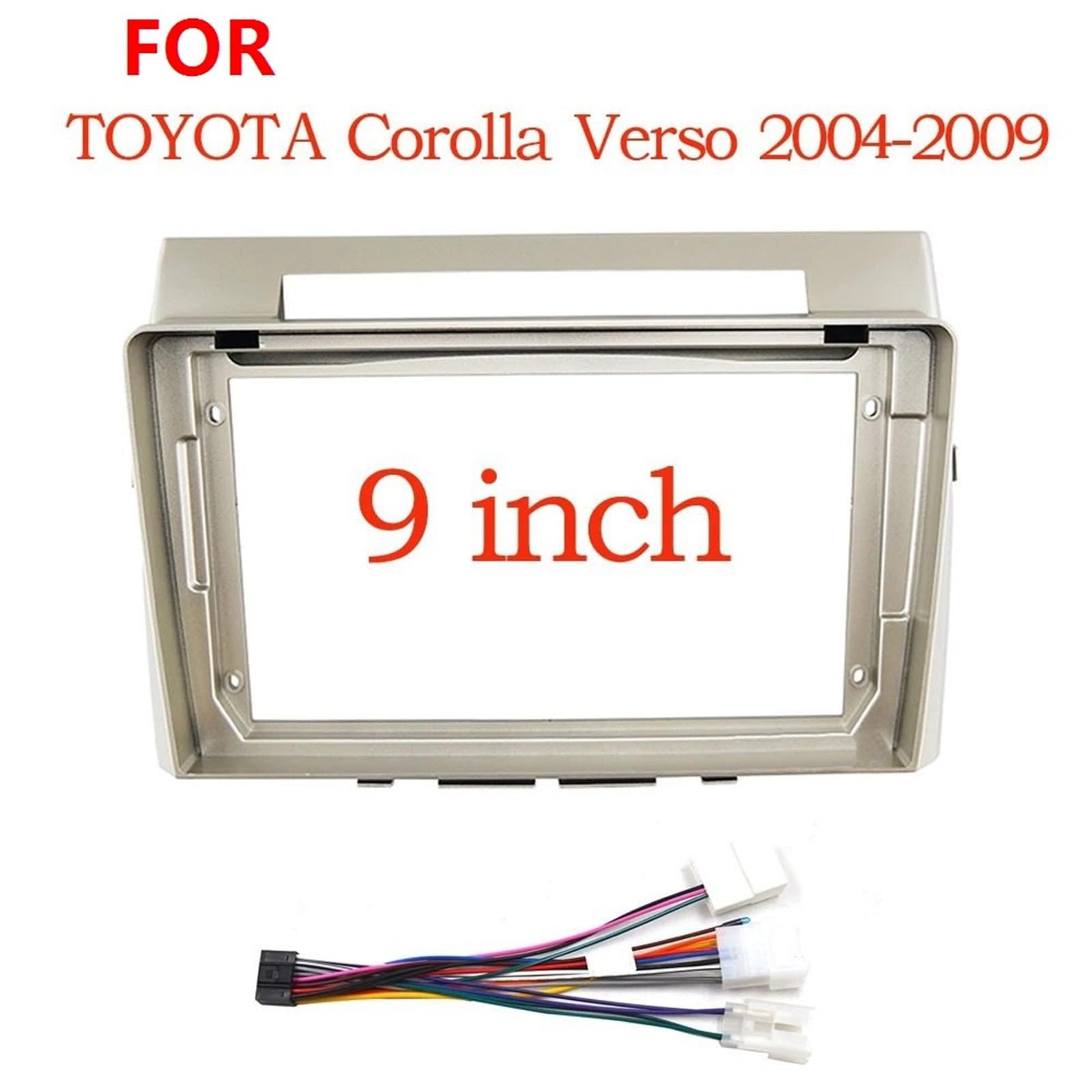 Panel Radio para Coche para Toyota Verso Corolla 2004-2009