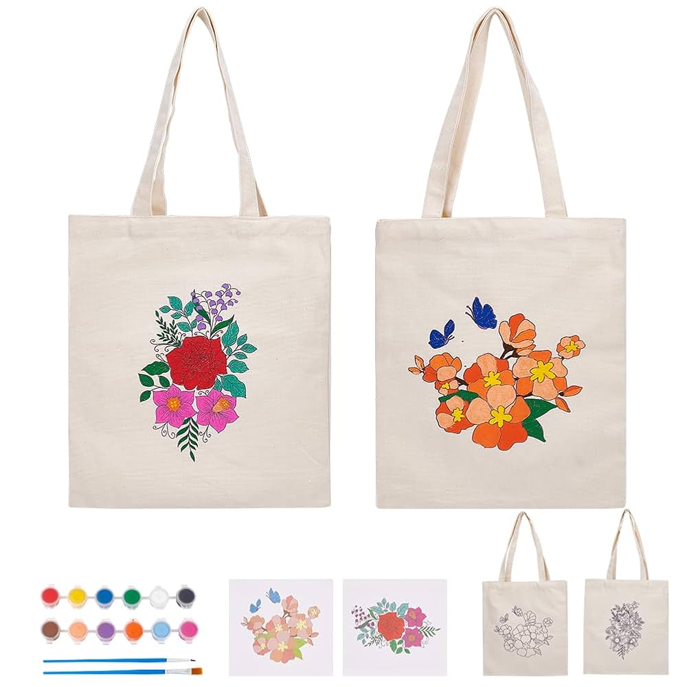 FACADE PATTERN ☆ CANVAS SHEPHERD BAG 2 colors