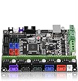 3D Printer GenL V1.0 Controller Board, Integrated Mainboard Motherboard Compatible with Ramps1.4, Supports TMC2100 8825 Driver, LCD2004 LCD12864 TFT28 TFT32