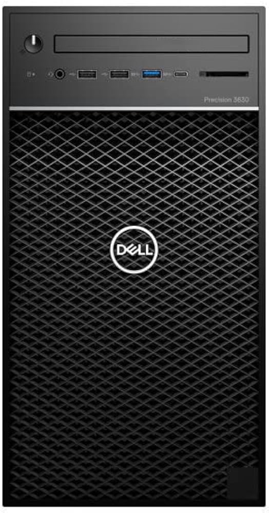 Dell Precision 3630 Mini Tower PC - Intel Core i7 8th Gen (6 Cores Upto 4.60Ghz), 32GB DDR4 RAM, 480GB SSD Storage, 300MBPs USB WiFi, Windows 11 Pro Operating System (Renewed) — view 3