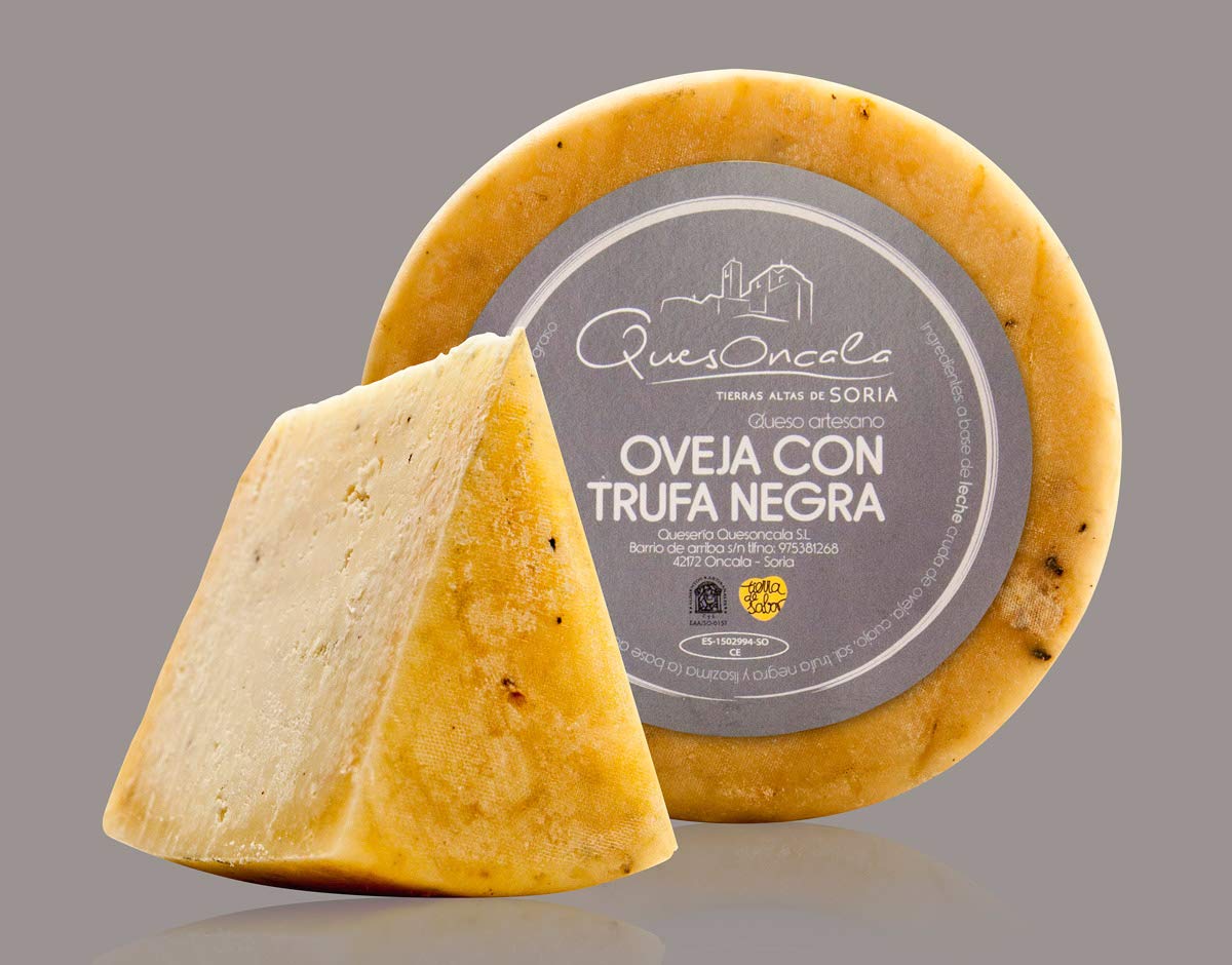 Queso de Oveja con Trufa Negra - QuesOncala (550 g)