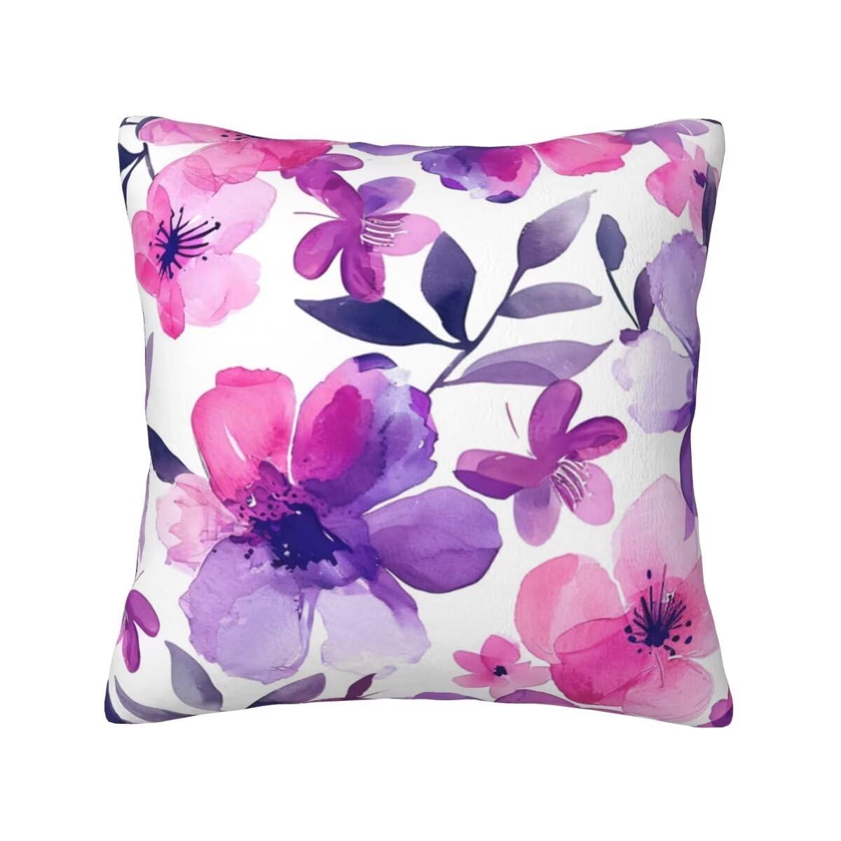 Housse de coussin 45x45 cm velours doux pour rénover et protéger votre canapé usé