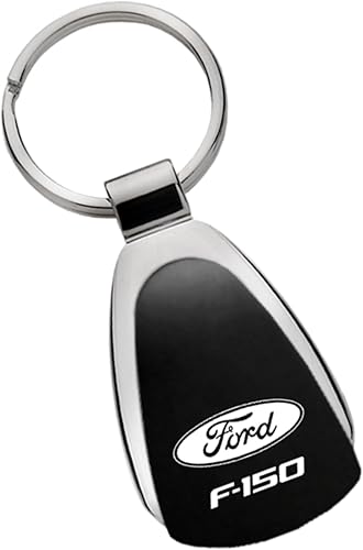 Miniatura 2 de AU-TOMOTIVE GOLD, INC. Llavero con licencia oficial de lágrima para Ford F-150 (negro), Negro -, Moderno