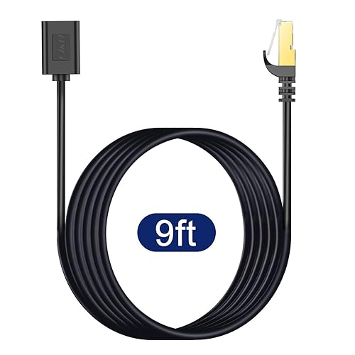 Miniatura 9 de J&D Cable de extensión Ethernet, adaptador de cable extensor Ethernet Cat 6 (20 pies) compatible con estándares Cat6  Cat5e  Cat5, cables RJ45
