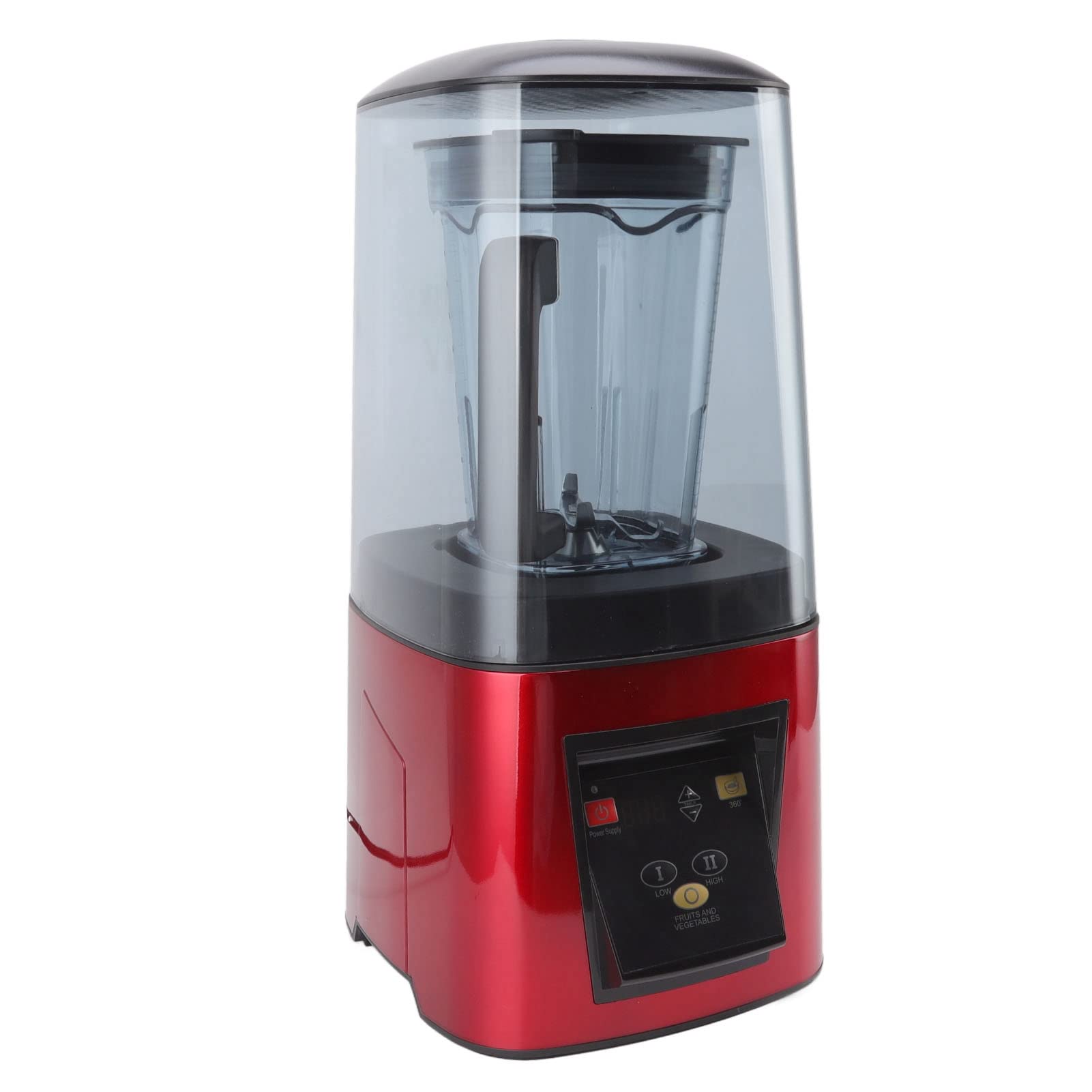 Fdit Profesjonalny Blender Countertopowy 2200W z pokrywą dźwiękoszczelną,