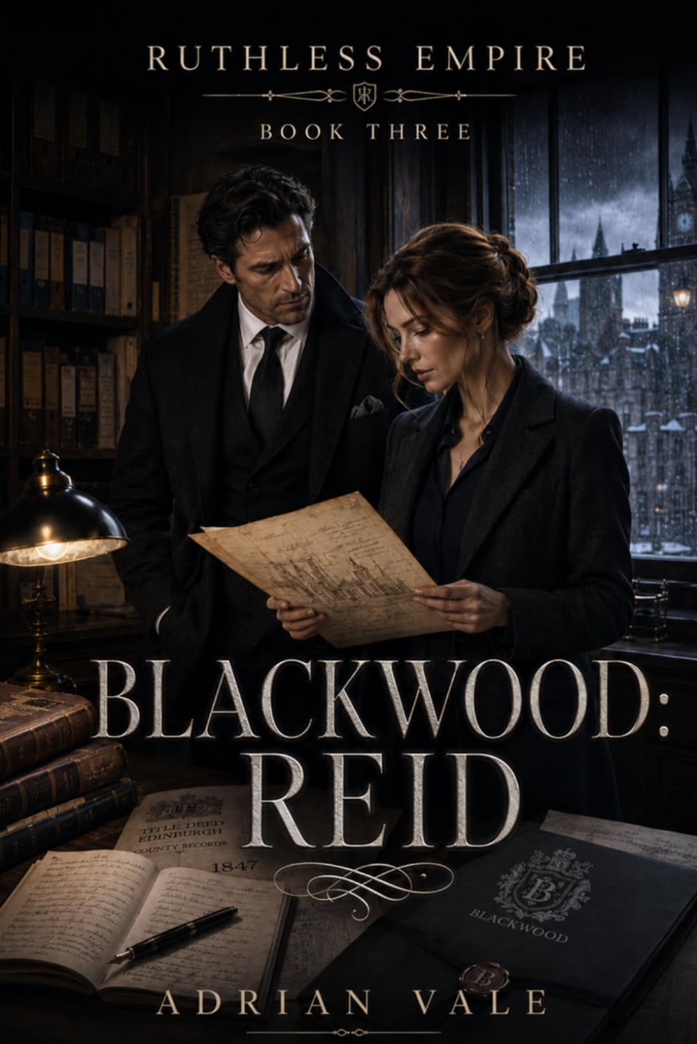 Blackwood: Reid: A Billionaire Romantic Suspense Novel of Second Chance Love, Family Secrets, and Dangerous Legacy (Ruthless Empire)