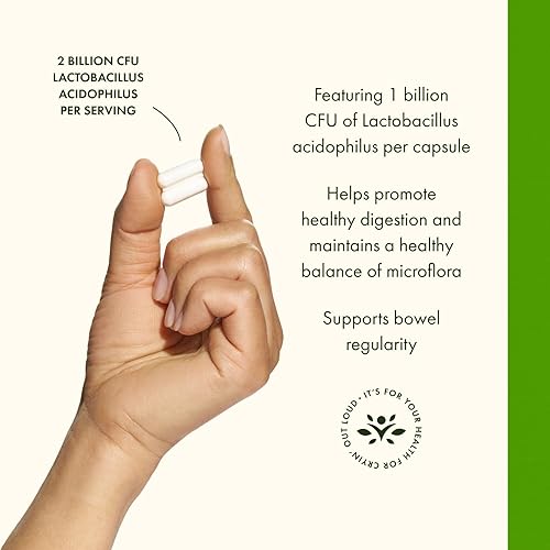 Miniatura 4 de Swanson Lactobacillus Acidophilus Probiótico para adultos que buscan apoyo diario para la salud digestiva e intestinal con 1 mil millones de UFC