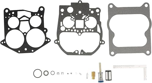 Quicksilver 823426A1 Kit de reparación de carburador, 4 barriles, MerCruiser, en línea 4 y 6 cilindros, V6 y V8