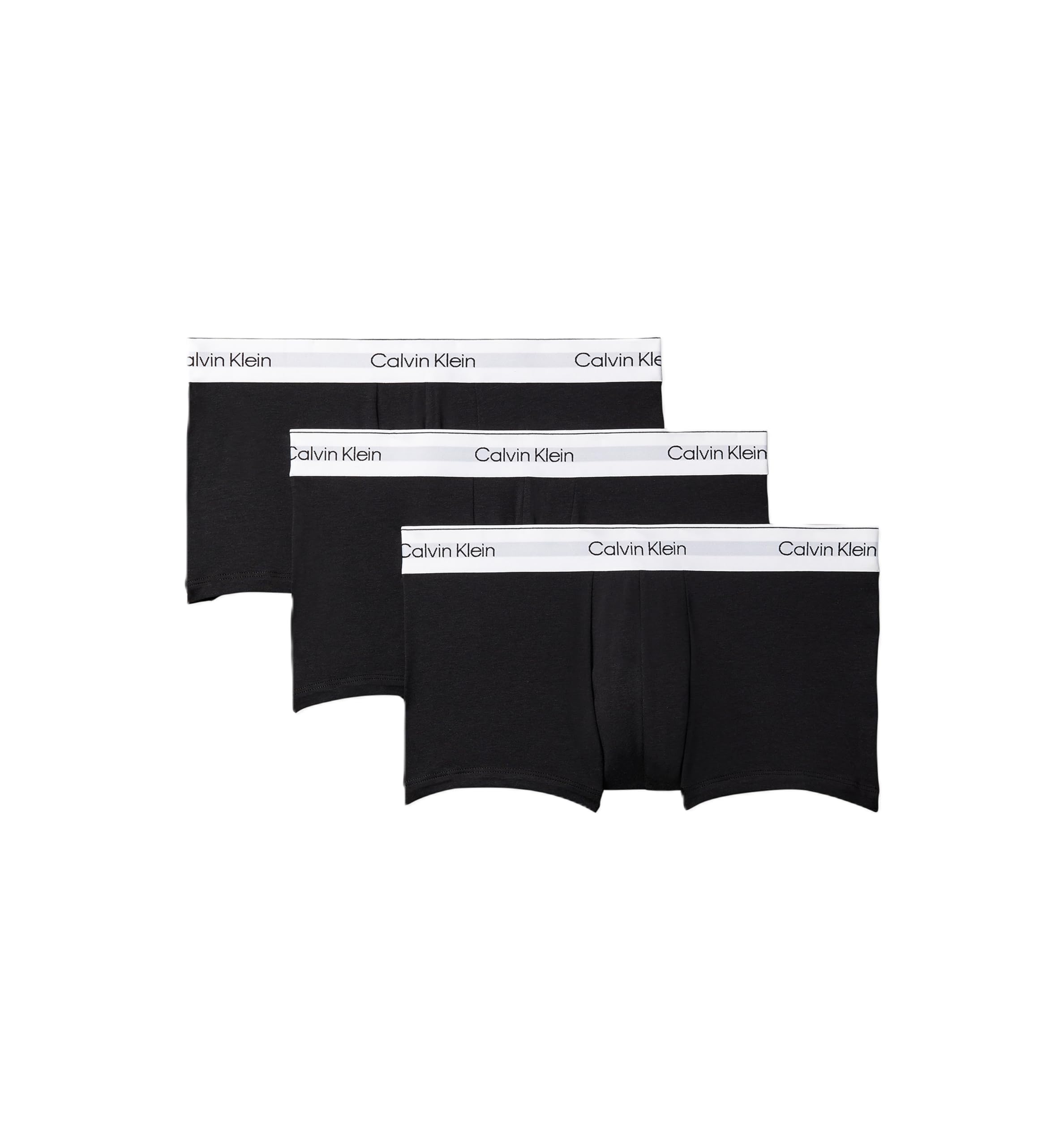 Calvin Klein mens Icon Cotton Stretch 3-pack Low Rise Trunk