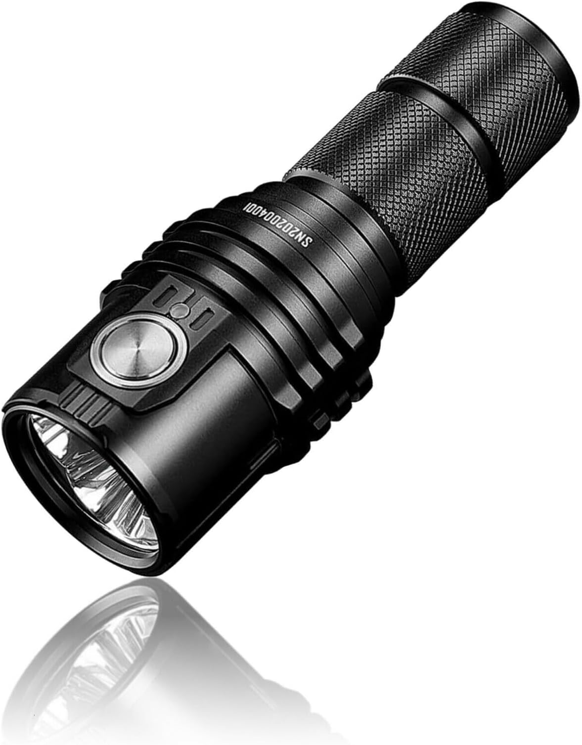 MS03 Brightest EDC Flashlight 13000 Lumens, with CREE XHP70.2 LEDs, Rechargeable Tactical Flashlight, Suitable for Camping