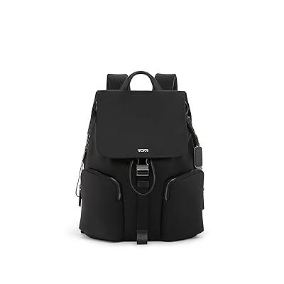 Tumi Ramsay Backpack Backpack Bags Black/Gunmetal, Leather/Nylon/Polyester
