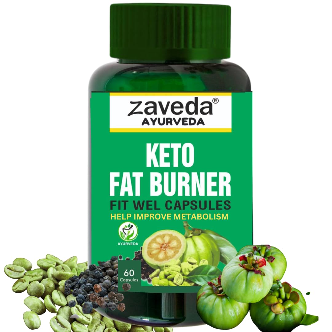 ZAVEDA Keto Fat Burner Fit Wel 60 Capsules, 1000mg/serve, Weight Loss Supplement With Garcinia Cambogia and other herbs. Metabolism Booster, Fat Burner For Men & Women (B0D7TT335H) Amazon Price History, Amazon Price Tracker