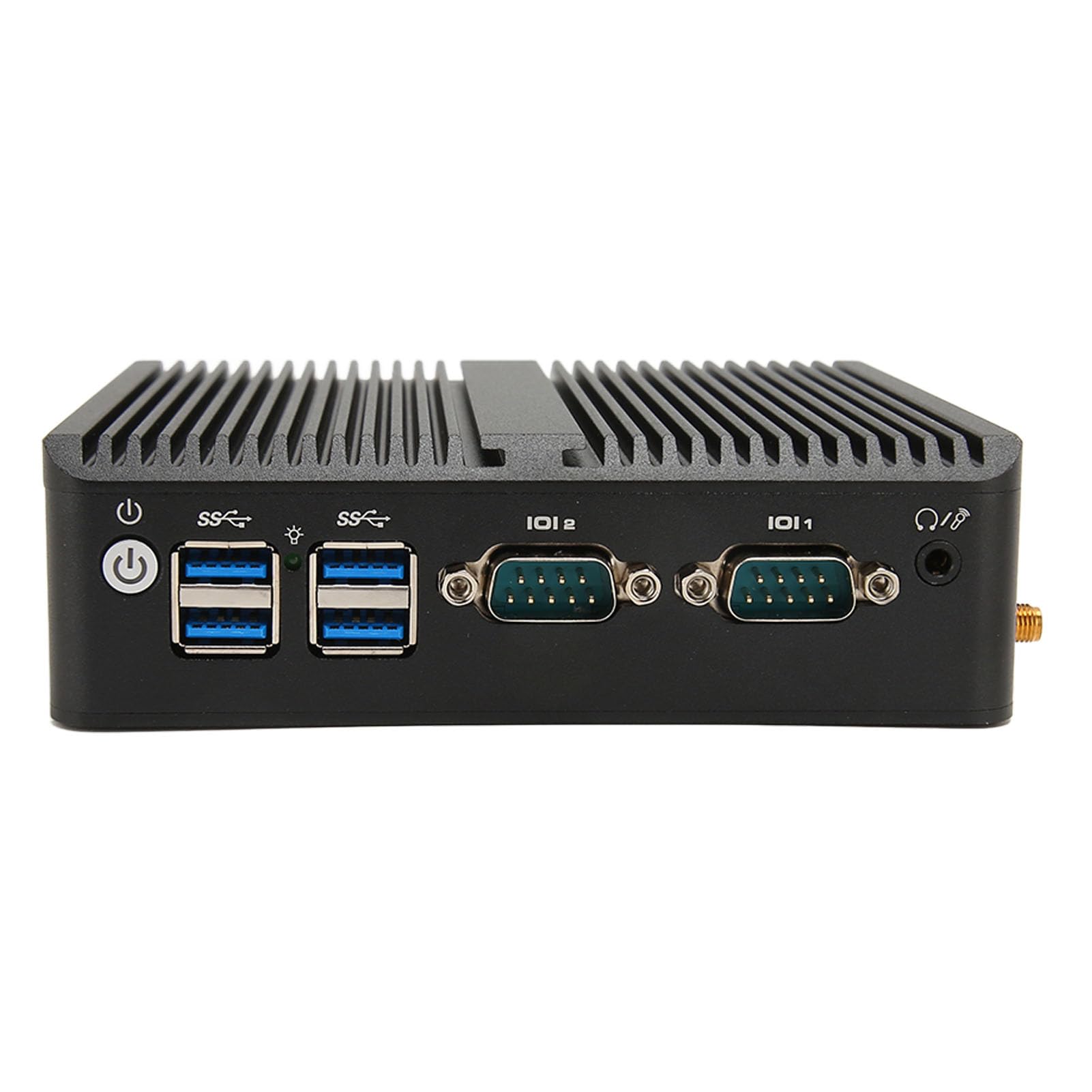 Computadora Industrial CPU J4125 Resistente a Altas y Bajas Temperaturas, 100-240 V, Compatible con Mini Computadora 4K para Equipos Industriales para 7 10 (CPU J4125+DDR4