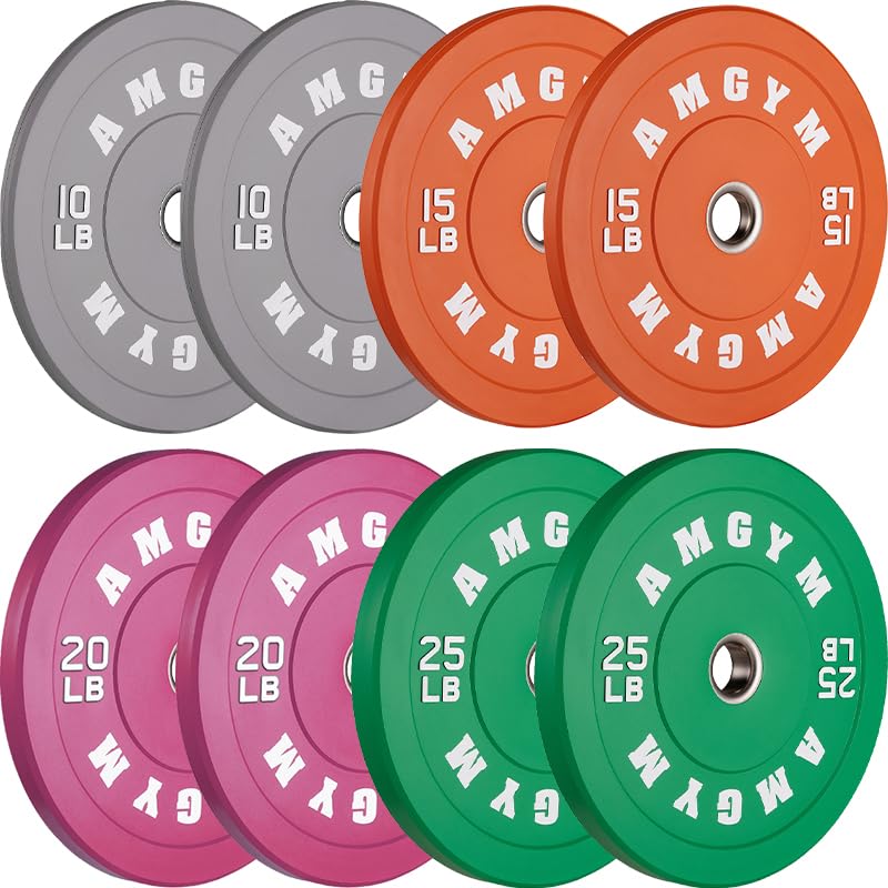 AMGYM Bumper Plates Set
