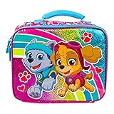 Nickelodeon Paw Patrol Lunch Box with Skye and Everest - Soft Insulated Lunch Bag for Girls