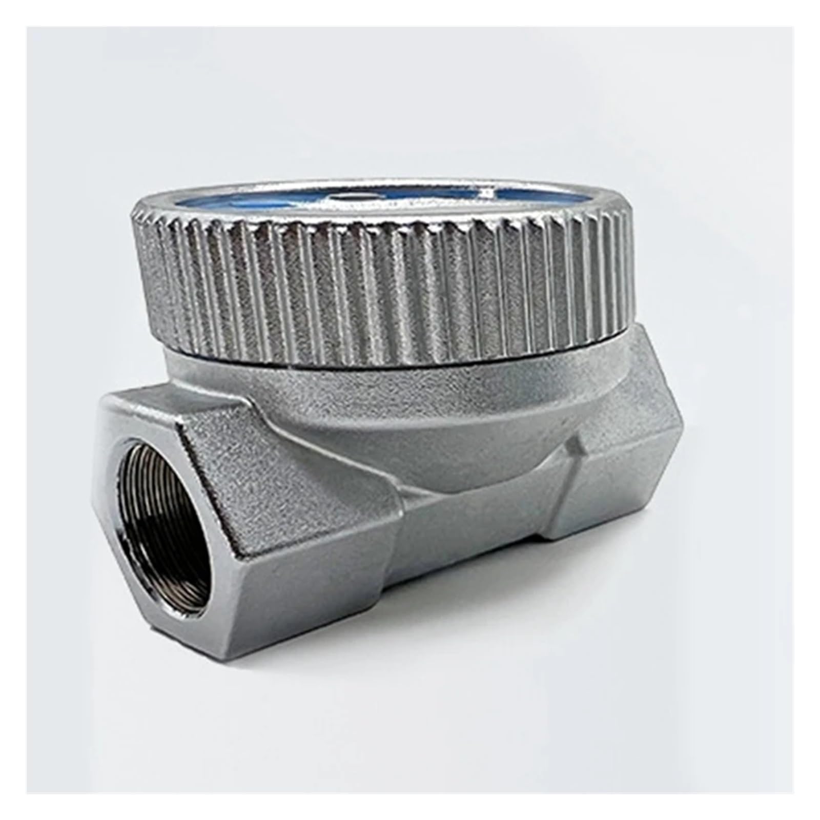 Sensore di Flusso dell'Acqua, Misuratore di Portata 'Olio con Misuratore di Portata Digitale for Metanolo Ad Alta Precisione in Lega di Alluminio DN20MM per Giardino, Camper, Prato