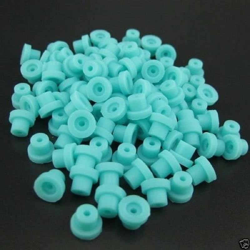 200 anéis de silicone tipo cartola F mainlead para máquinas de tatuagem