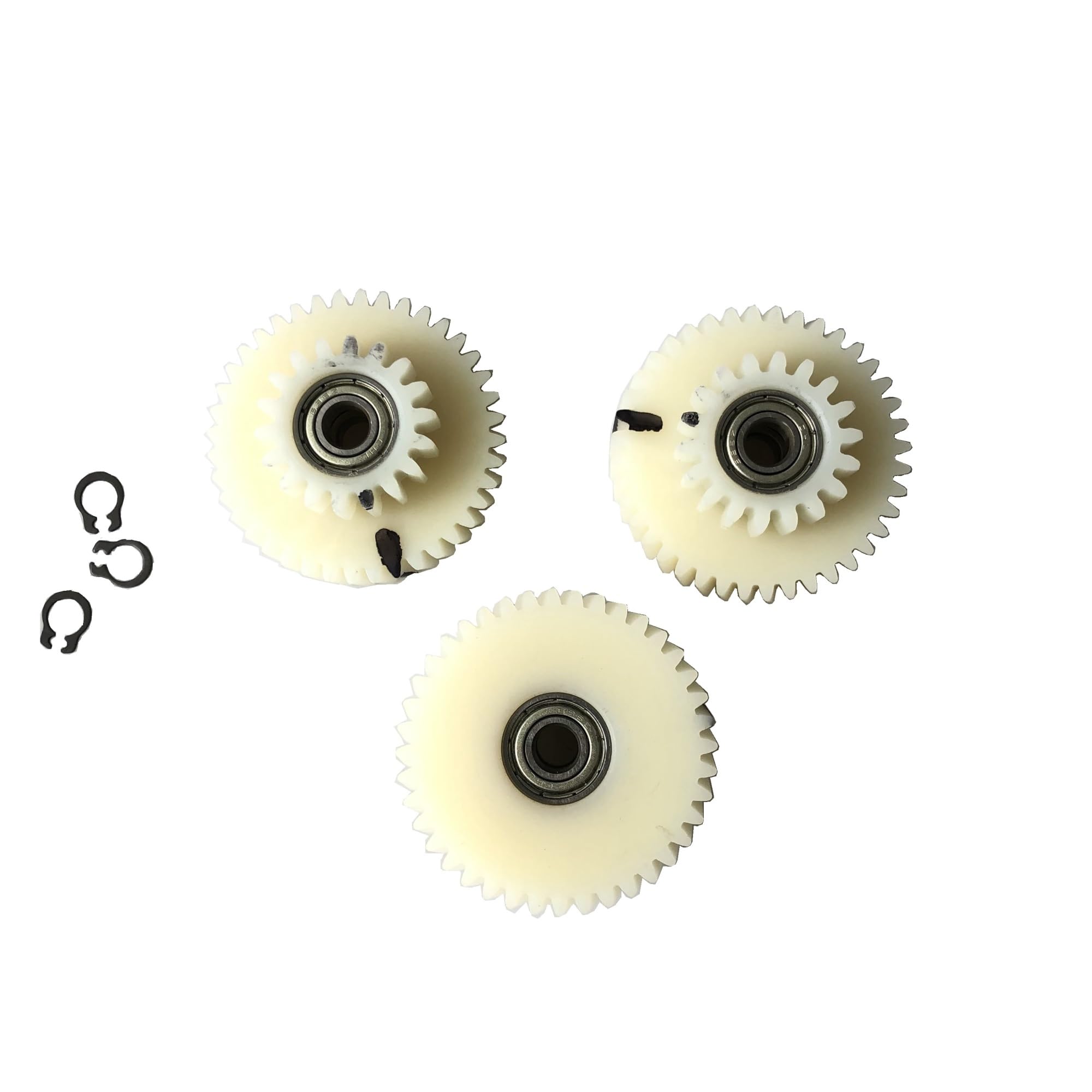 for Moteur AKM 95RX engrenage en Nylon pièce de Rechange for Aik-ema 3 pièces 18-40 Dents Nombre hélicoïdal Interne avec Anneau de retenue