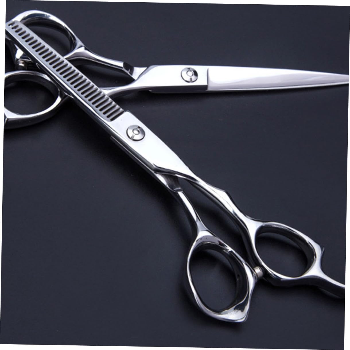 Tijeras para Cortar el Pelo Tijeras de Corte de Acero Inoxidable de Barbería para Corte de Pelo para Peluquería Casa o Salón
