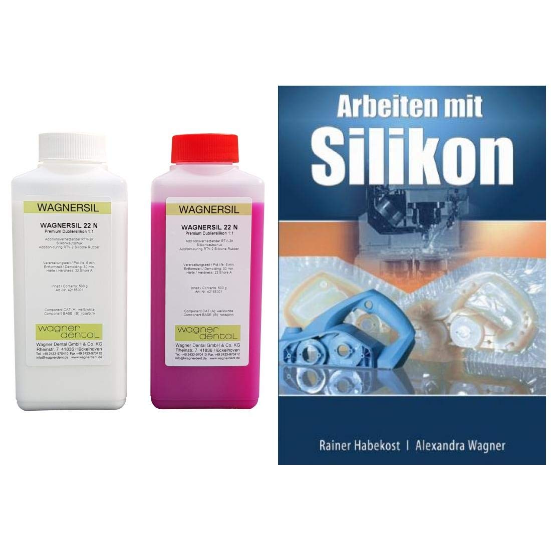 Silicone Wagnersil Premium 22 N eviter les bulles moulage 1 kg