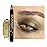 evpct Yellow Green Shimmer Cream Eye Shadow Sticks Brightener Pencils for Women, Green Silky Eyeshadow Applicator Stick Pen Waterproof, Blendable Crease-Proof Stick Eyeshadow Shimmer Eye Makeup 79