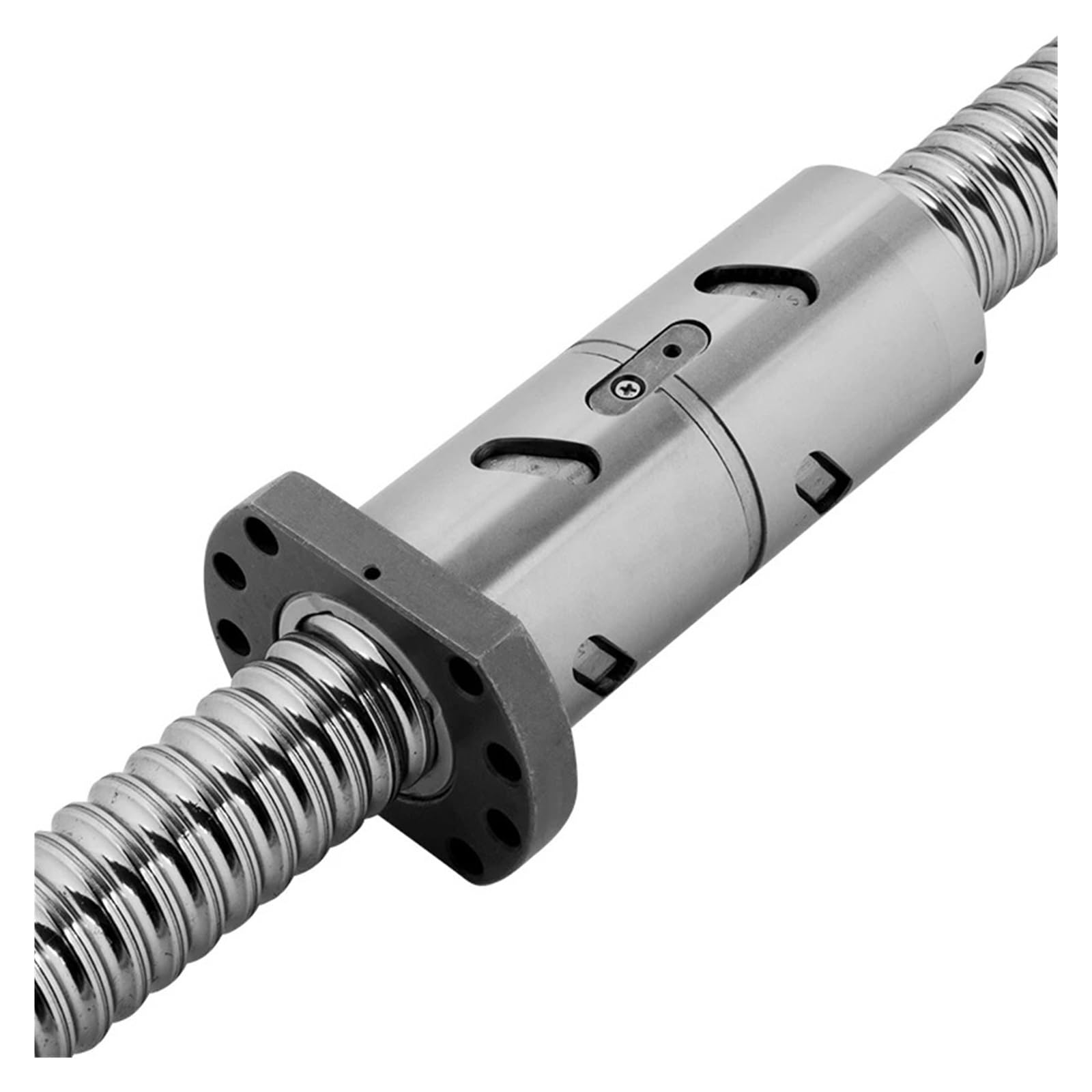 Metal Ball Screw nut C5 Ballscrew DFU2005 End Machined CNC Parts Bearing Nut Housing BK BF Mode(750mm)