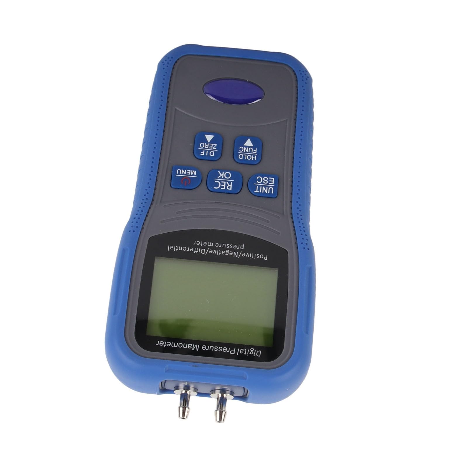 CHICIRIS Manometro Digitale ABS Misuratore di Pressione Digitale dell'aria Display LCD da 0 a 30 PSI Archiviazione di 32 Dati Risposta Rapida in 0,5 Secondi per Test di Pressione del Gas HVAC di