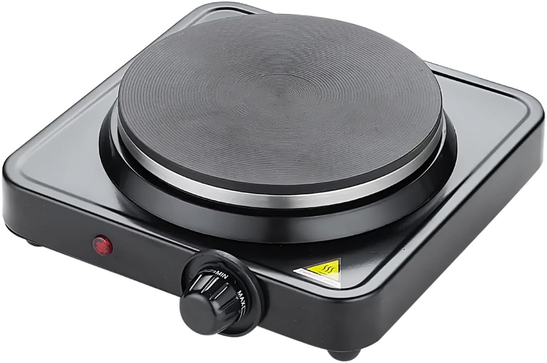 Retoo Electric Hob for Kitchen or Camping, Single Hob for Office, Small