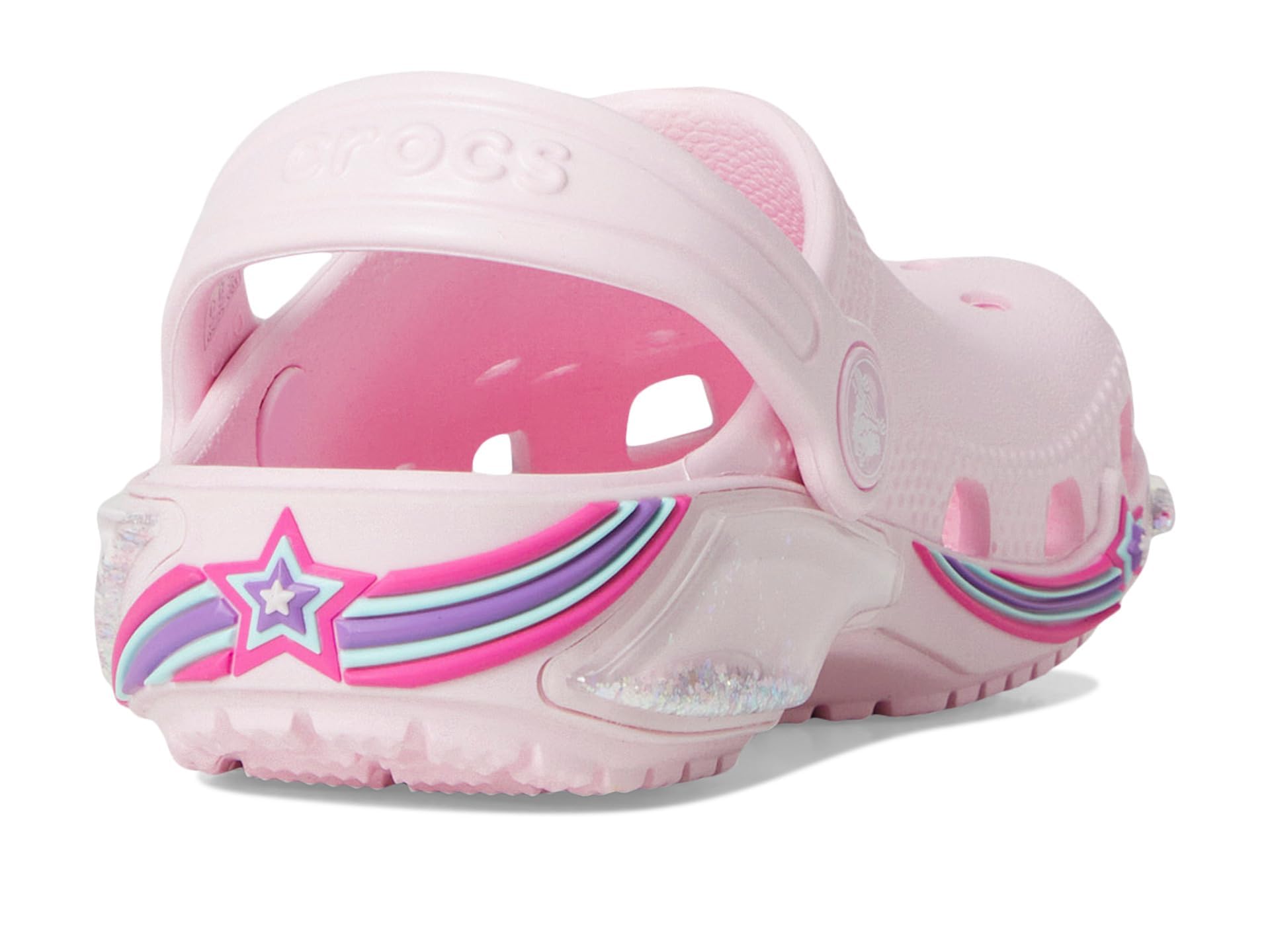 Crocs Classic Star Sparkle Shaker Clog T, Zuecos Unisex niños