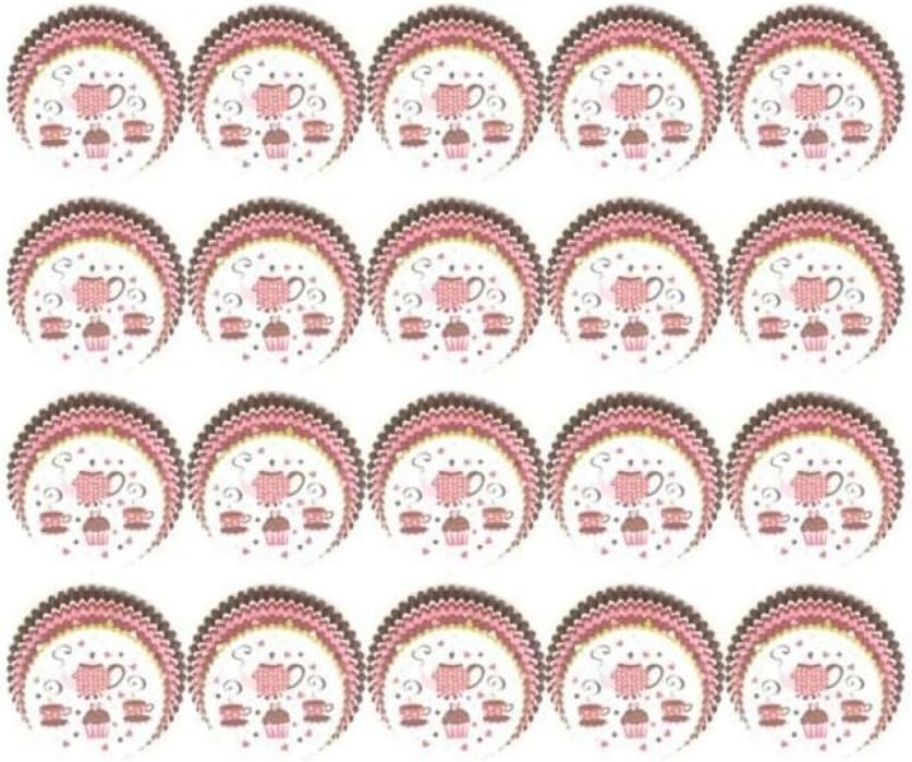 Cake molds 100pcs Muffin Cupcake Paper Cupcake Form Party Tray Cake Mold Cupcake Liner Baking Baking Pan/83 (Color : 5) (6)